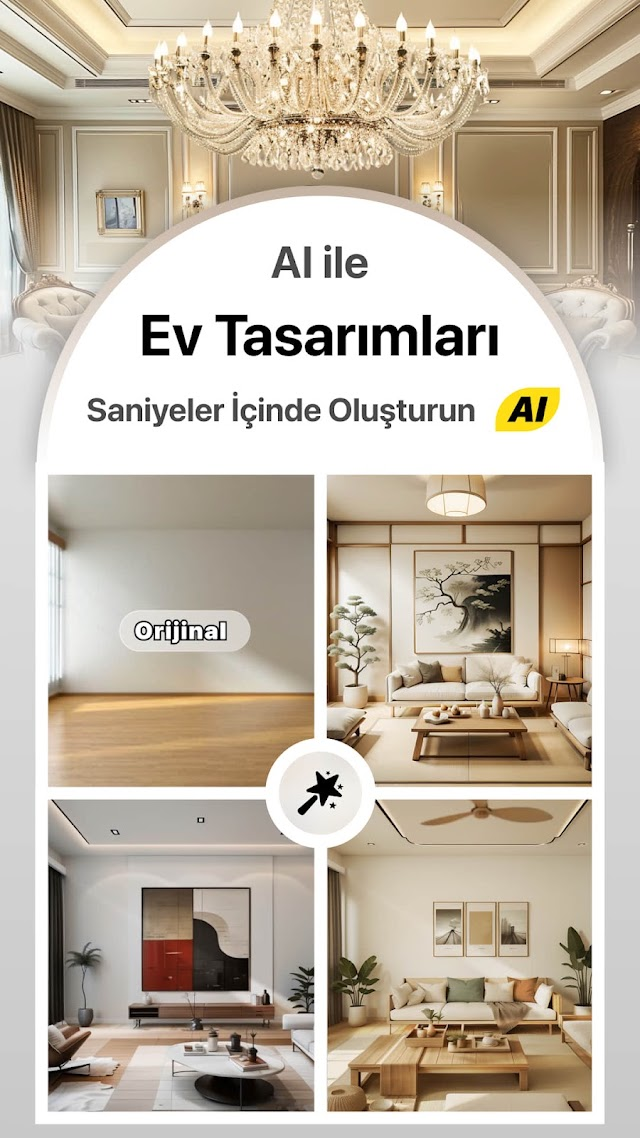 DecAI™ - AI Ev Tasarımı Resimleri