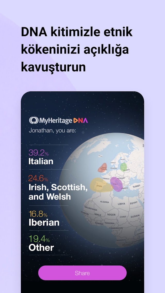 MyHeritage: Aile Ağacı & DNA Resimleri