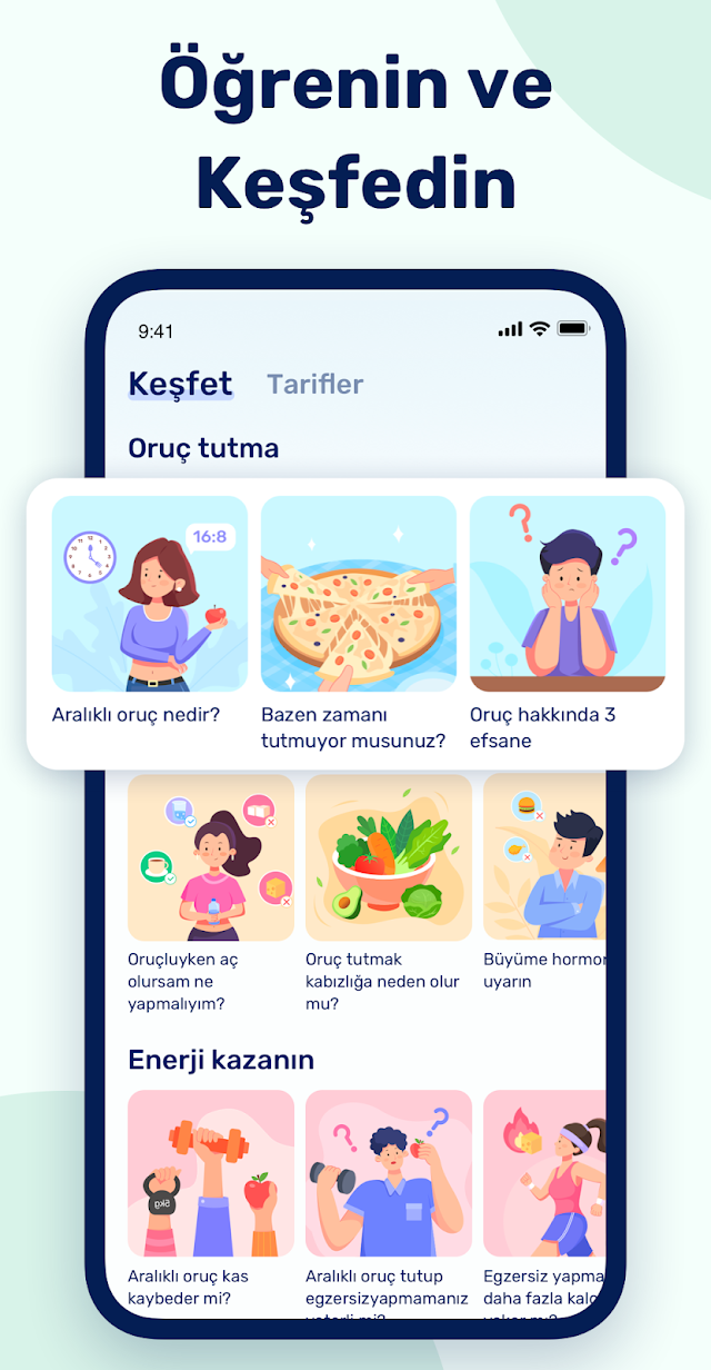 Go Fasting - 168 Aralıklı Oruç Resimleri