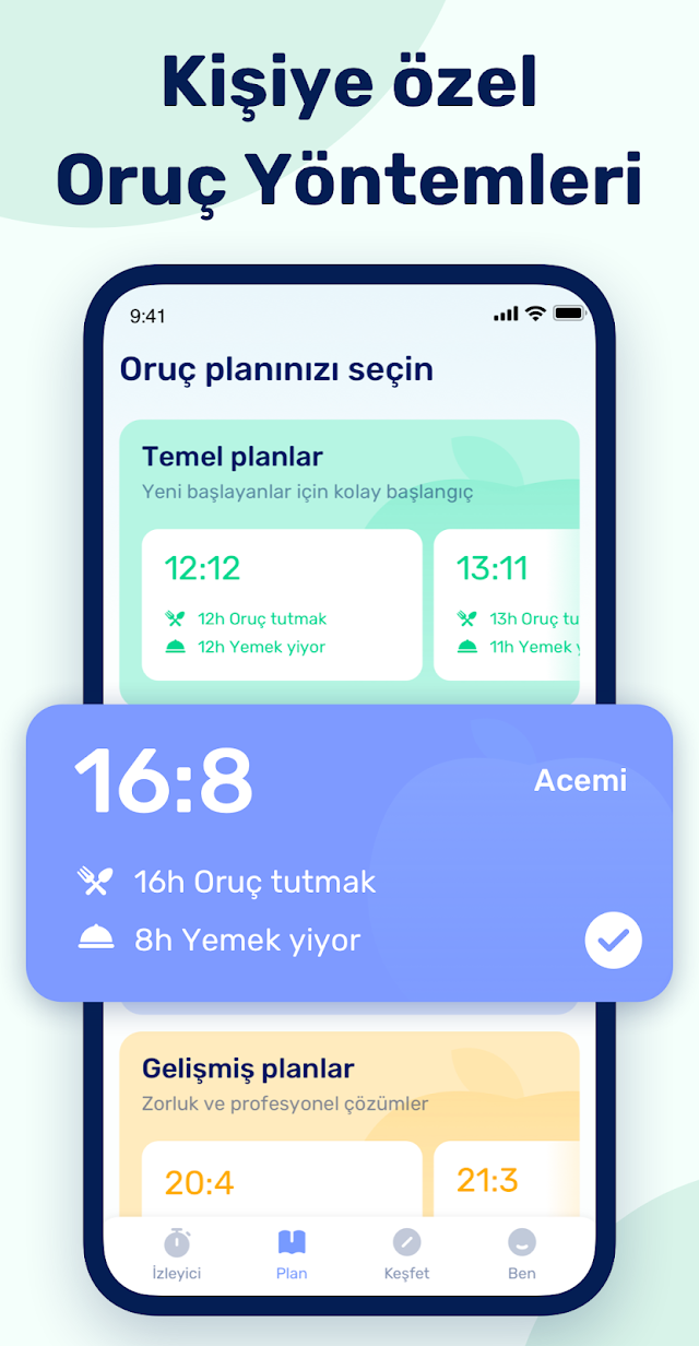 Go Fasting - 168 Aralıklı Oruç Resimleri