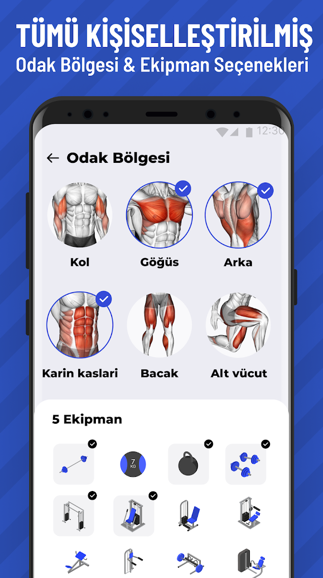 Spor Salonu Egzersizleri Resimleri