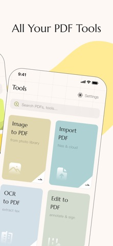 PDF ReaderScanner Resimleri
