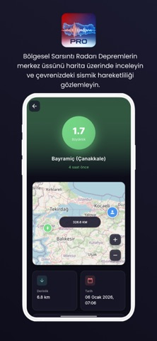 Deprem Ağı Pro Resimleri