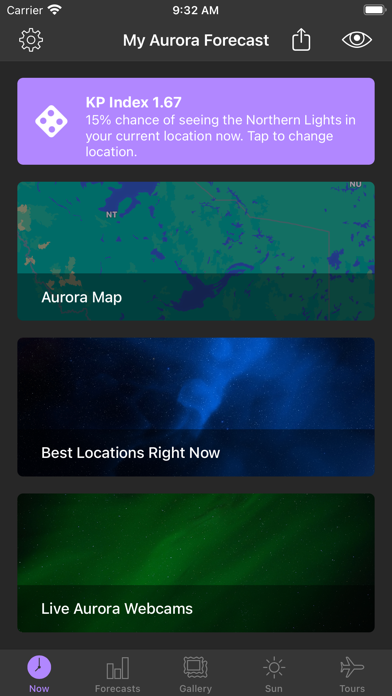 My Aurora Forecast & Alerts Resimleri