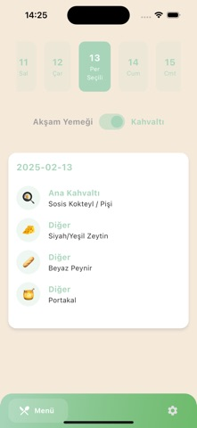 KYK Yurt Menü: Yemek Listeleri Resimleri