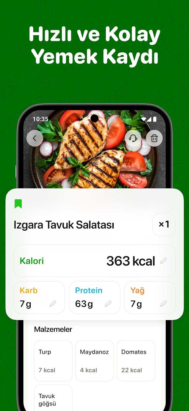 Calo: AI Kalori Sayac� Resimleri