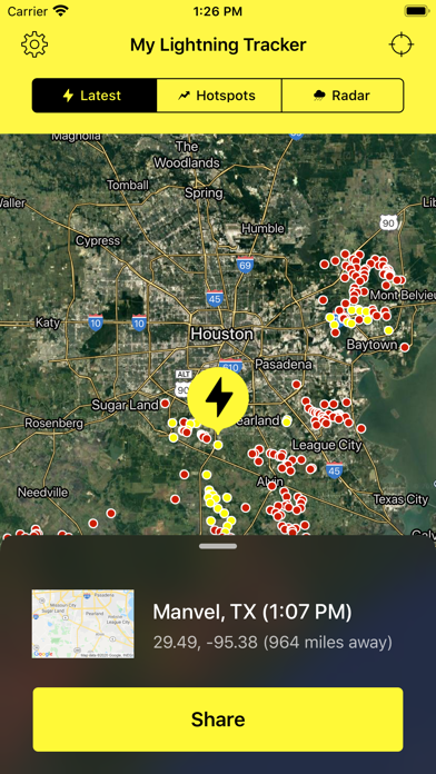 My Lightning Tracker & Alerts Resimleri