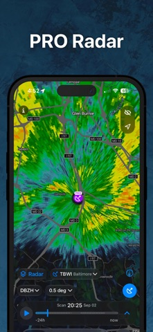RainViewer ile Hava Tahminleri Resimleri