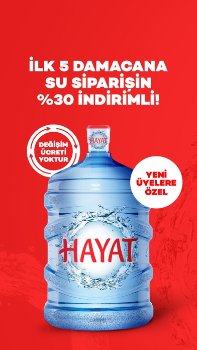 Hayat Su Sipari� Resimleri