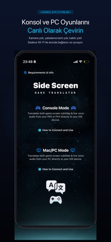 Side Screen: Oyun �evirisi Resimleri