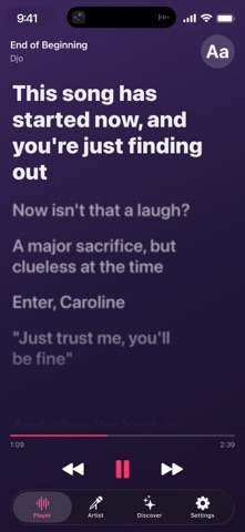 Lyrix: Dynamic Lyrics Resimleri