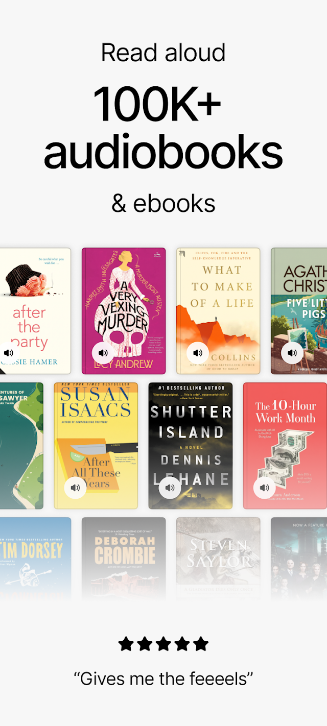 ElevenReader: Read Books Aloud Resimleri