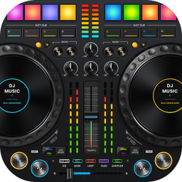 Android DJ Mikser - M�zik Kar��t�r�c� ikonu