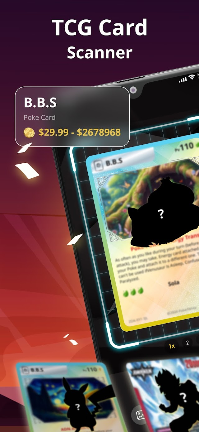 TCG Card Scanner TCG Collector Resimleri