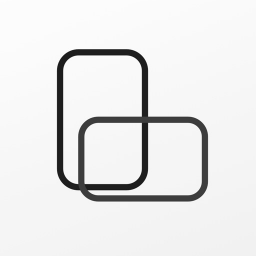 iPhone & iPad Duivo: �ift Kamera, �ki Kadraj ikonu