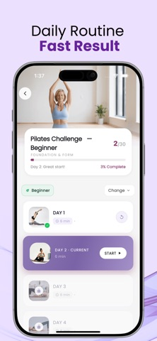 Pilates Workout at Home Resimleri