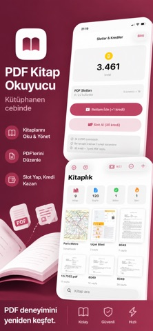 PDF Kitap Okuyucu Resimleri