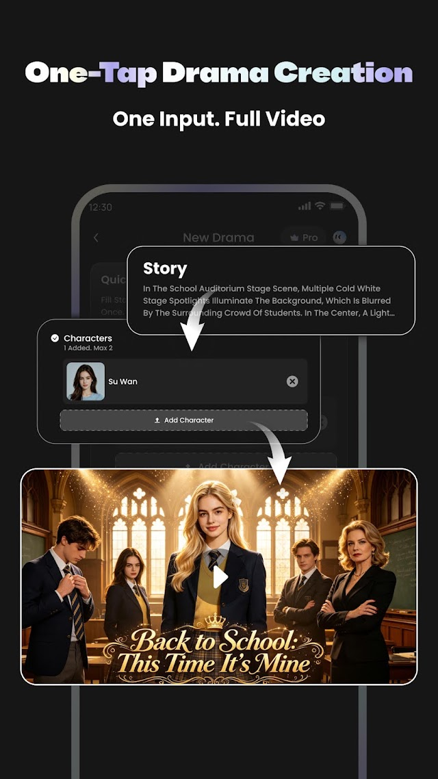 Drma: AI Short Drama Maker Resimleri