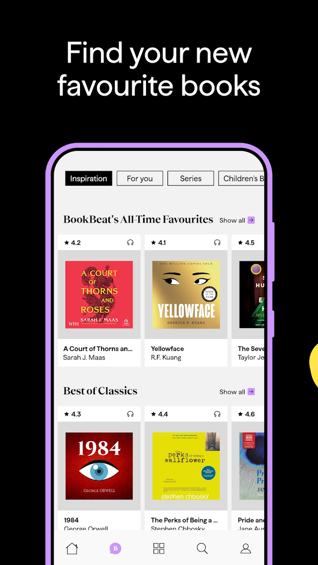 BookBeat Audiobooks & E-books Resimleri