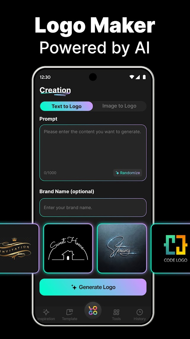 Logo Maker - AI Art Design Resimleri