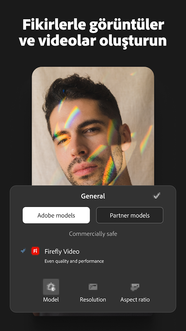 Adobe Firefly: AI Generator Resimleri
