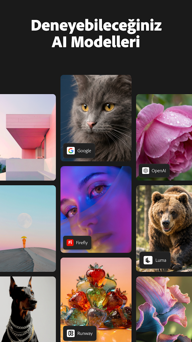 Adobe Firefly: AI Generator Resimleri