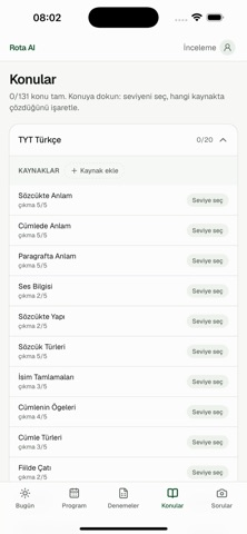 Rota AI: YKS Koçu Resimleri