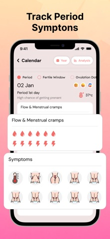 Pregnancy and Cycle Tracker Resimleri