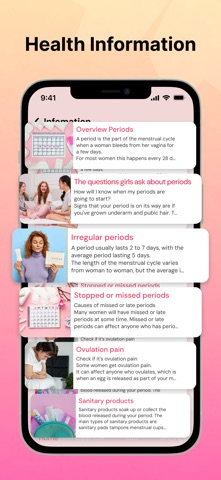 Pregnancy and Cycle Tracker Resimleri
