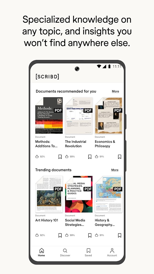 Scribd: 300M+ documents Resimleri