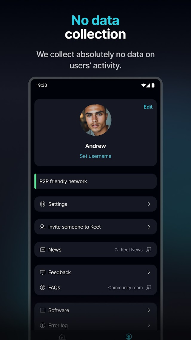 Keet - Private Encrypted Chat Resimleri