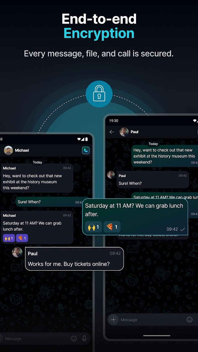 Keet - Private Encrypted Chat Resimleri
