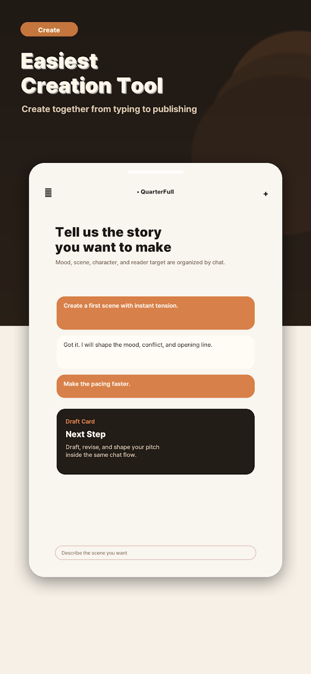QuarterFull - Read & Create Resimleri