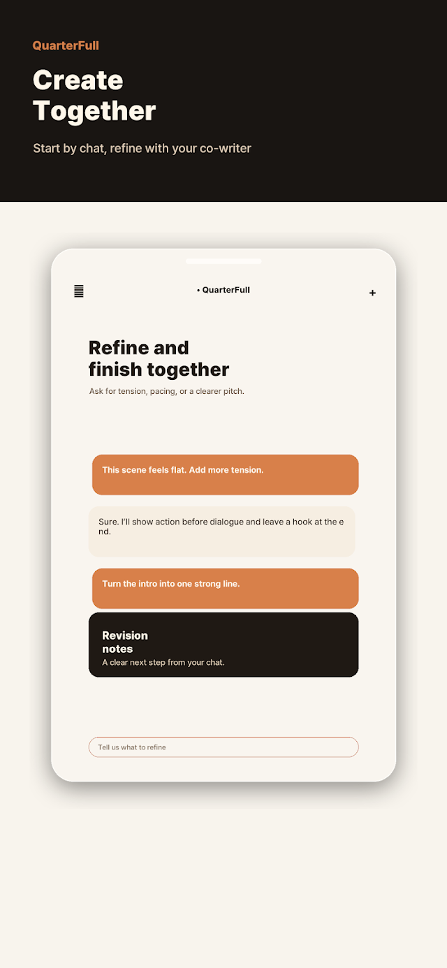 QuarterFull - Read & Create Resimleri