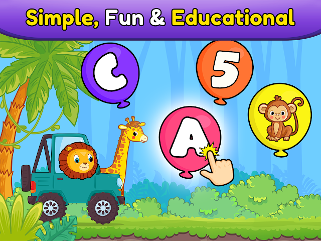 Balloon Pop Kids Learning Game Resimleri