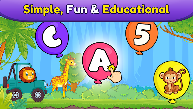 Balloon Pop Kids Learning Game Resimleri