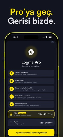 Logma: Kalori Takibi Resimleri