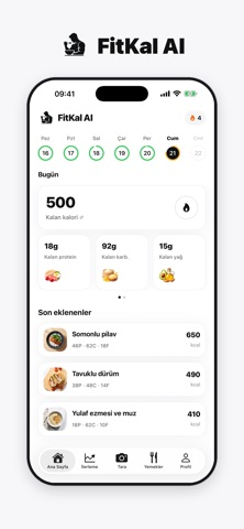 FitKal AI - Calorie Tracker Resimleri