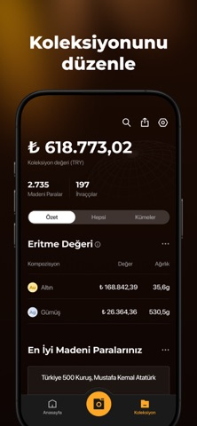CoinSnap: Jeton Tanımlayıcı Resimleri