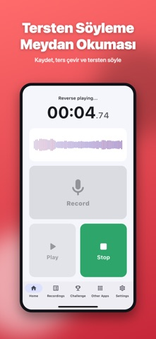 Tersten S�yleme: Reverse Audio Resimleri