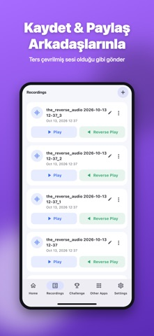 Tersten S�yleme: Reverse Audio Resimleri
