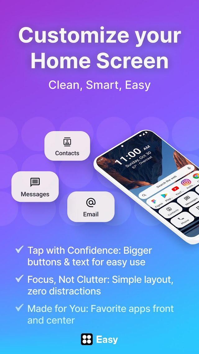 Easy Homescreen Resimleri