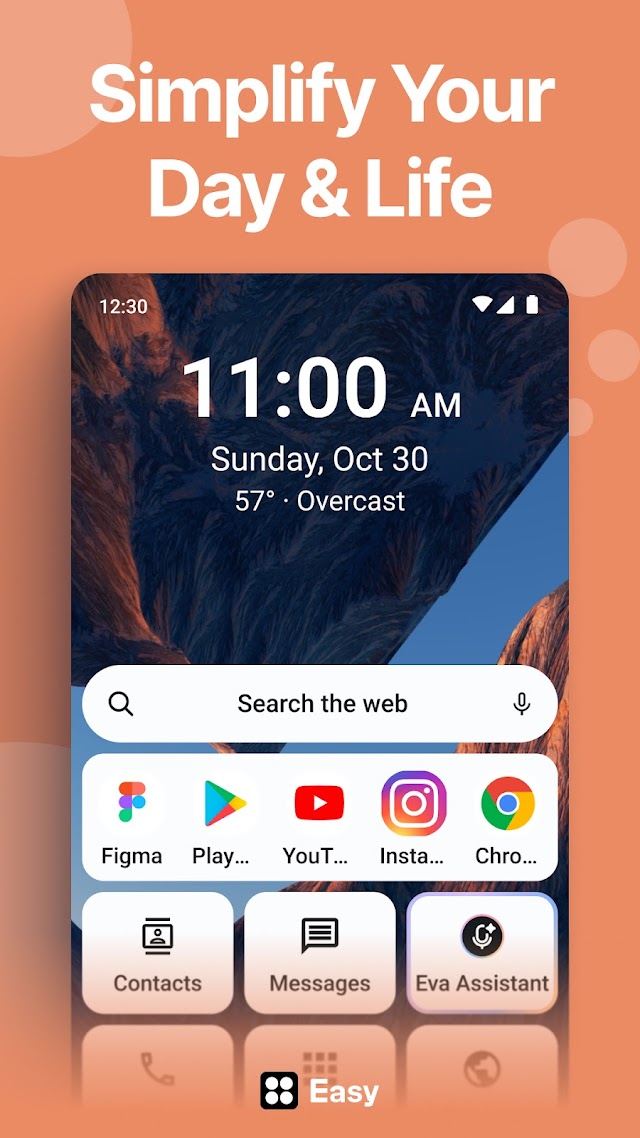 Easy Homescreen Resimleri