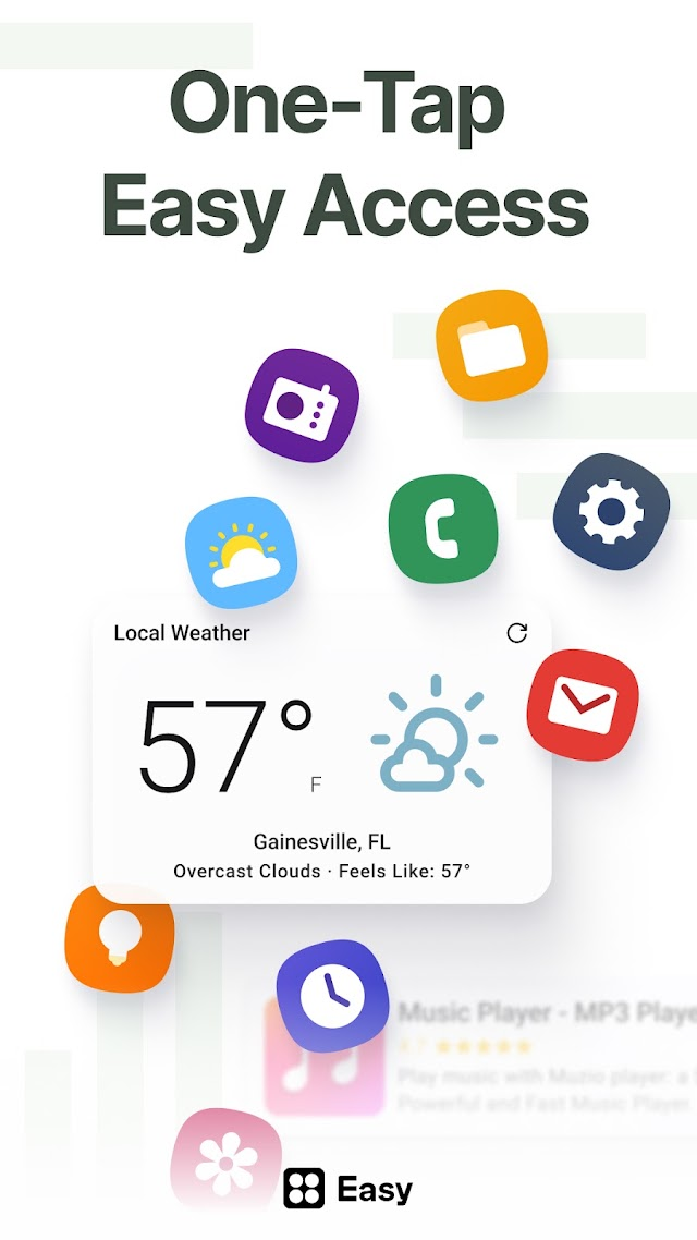 Easy Homescreen Resimleri