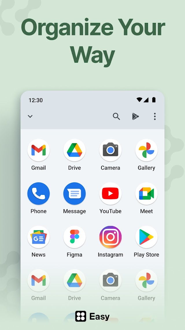 Easy Homescreen Resimleri