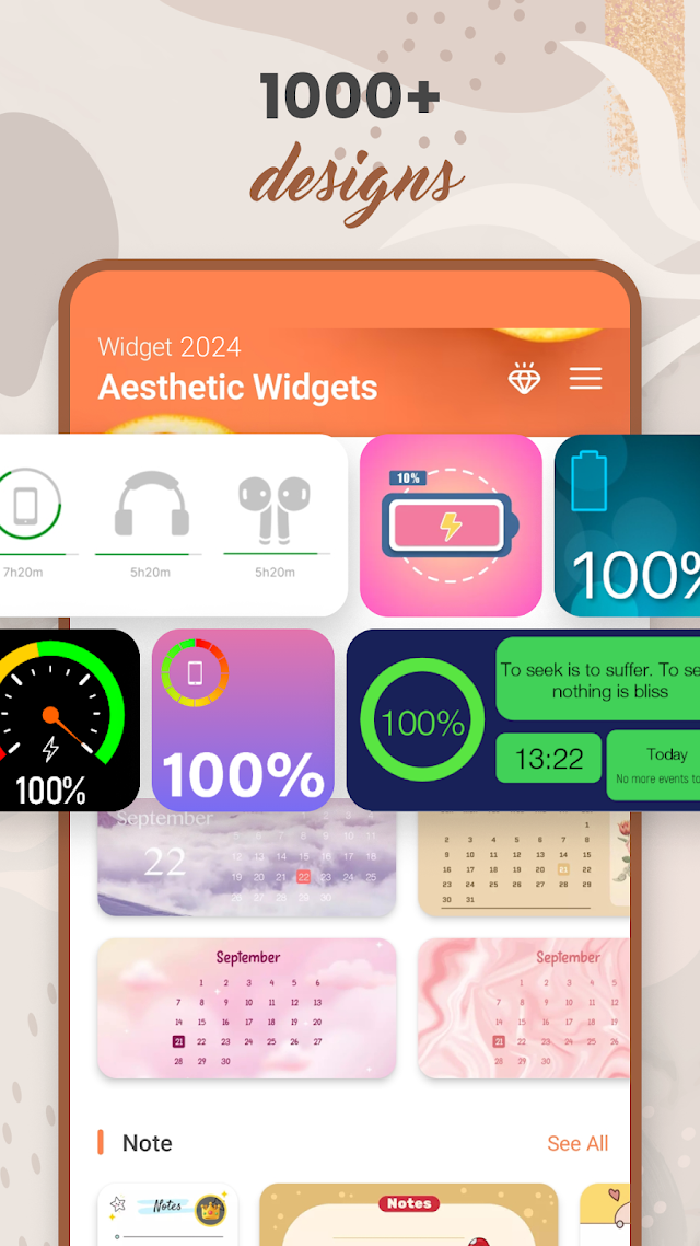 Widget 2026: Aesthetic Widgets Resimleri