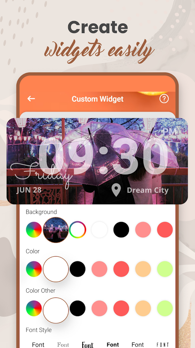 Widget 2026: Aesthetic Widgets Resimleri