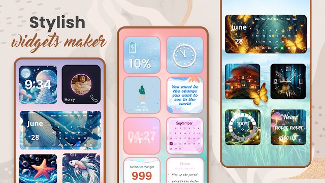 Widget 2026: Aesthetic Widgets Resimleri