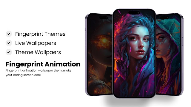 Fingerprint Live Animation App Resimleri
