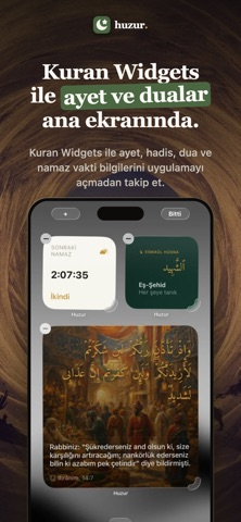 Kuran Widgets & Ayet - Huzur Resimleri